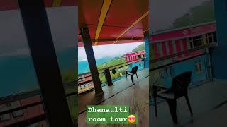 Dhanaulti room tour😍shorts dhanaulti youtubeshorts ytshort [upl. by Naivatco893]