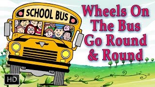 Wheels on the Bus  Nursery Rhymes  Kids Songs  Baby Songs  Animation  Cartoon [upl. by Arias]