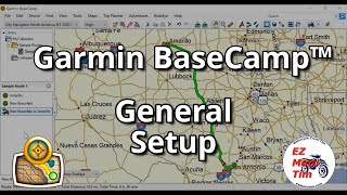 Garmin BaseCamp™ General Setup [upl. by Tergram]