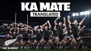 All Blacks Haka Translated  Ka Mate [upl. by Iren]