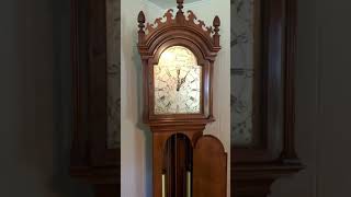 Colonial Clock Co grandfather clock with Jauch movement [upl. by Mateya]