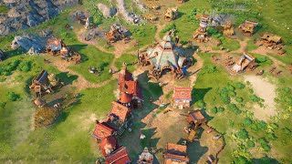 The Settlers 2022  Closed Beta Gameplay PCUHD [upl. by Dnomde]