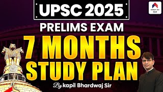 UPSC 2025 Strategy  7 Months Plan for UPSC Preparation  By Kapil Bhardwaj  Nirnay IAS [upl. by Kyle27]