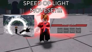 A custom moveset I made Speed of Light  TSB [upl. by Assirec]