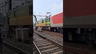 ✅ Asansol Super WAG9hc Haulled Thiruvananthapuram  Silchar Aronai Express At MPS Skipping shorts [upl. by Acirea]