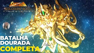 Os Cavaleiros do Zodíaco Alma dos Soldados  Batalha Dourada COMPLETA  GAMEPLAY PT BR  PCSTEAM [upl. by Woodhead889]