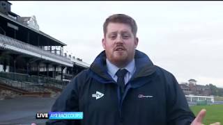 STV News at Six  Ayr Gold Cup cancellation LIVE and PACKAGE [upl. by Eannyl383]