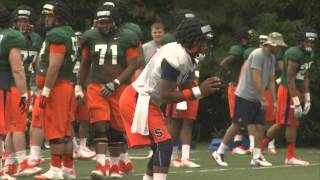 Training Camp Day 4 Practice Highlights  Syracuse Football [upl. by Tremml]