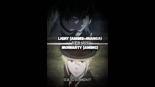 Moriarty vs Light Yagami [upl. by Ynot991]