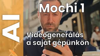 A genmo Mochi 1 egy nyílt ingyenes videógeneráló modell amit akár a saját gépeden is tudsz futtatni [upl. by Ellenad]