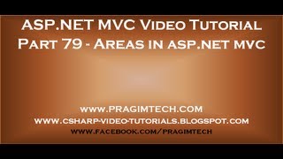 Part 79 Areas in asp net mvc [upl. by Tavia]