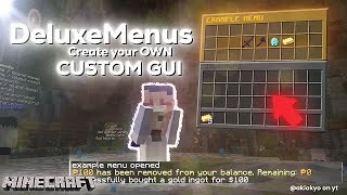 Create a Custom Menus Tutorial Free  DeluxeMenus 2024 [upl. by Khoury]