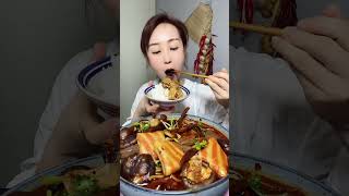 Eat Hotpot 🍲🍲mukbang hotpot delicious [upl. by Hgielra915]