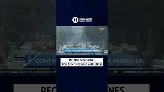 Continúa contingencia ambiental en CDMX autoridades dan recomendaciones para proteger la salud [upl. by Neetsyrk]