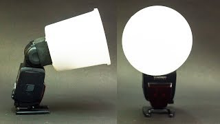 How to Make Speedlight Diffuser DIY [upl. by Alessandro]