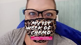 Whats chemo like My1st week of chemo experience Like Whoa [upl. by Llebasi1]