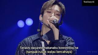 EXO CBX  PAPER CUTS  LIVE PERFORMANCE  LYRICS  INDO SUB ROMINDO  LIRIK DAN TERJEMAHAN [upl. by Oap]