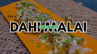 DAHI MALAI CHICKEN STARTER  Wedding special  Nilofer’s kitchen [upl. by Ennayllek401]