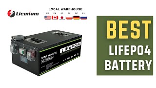 Best LiFePO4 Battery  New 12V 24V 48V 100Ah 200Ah 280Ah 300Ah 400Ah LiFePO4 Battery Review in 2024 [upl. by Nahsyar]