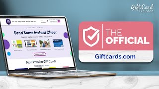 Where to Find the OFFICIAL Giftcardscom Website [upl. by Annawal]