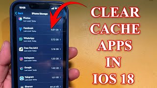 How to clear app cache on iphone 14 [upl. by Ragen]