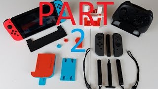 3D Printed Nintendo Switch accessories part 2 [upl. by Ellenohs]