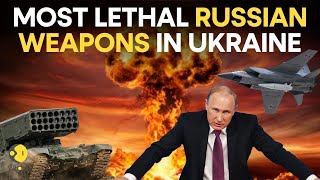 RussiaUkraine war LIVE Most deadly weapons in use by Russias military in Ukraine  WION LIVE [upl. by Azenav]