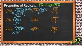 Properties of Radicals An Application Algebra I [upl. by Centeno465]