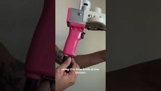 How to operate your new tufting gun Here’s some tips and tricks tufting tuftinggun rug [upl. by Ramah]