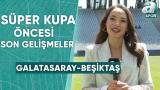 Melike Çelik GalatasarayBeşiktaş Maçı Öncesi Olimpiyat Stadından Son Gelişmeleri Aktardı [upl. by Anaehs347]