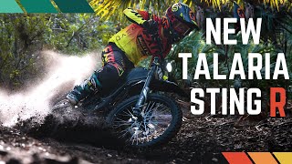 NEW 2023 Talaria Sting R  First Ride Review amp Test [upl. by Nortna]