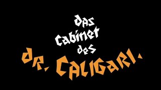 Trailer ⚫O GABINETE DO DR CALIGARI Das Cabinet Des Dr Caligari de Robert Wine 1920 [upl. by Idas]