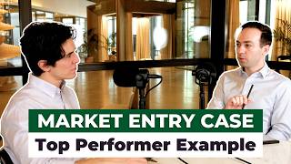 Consulting Case Interview A Market Entry Case Study with BCG Consultants [upl. by Atipul]