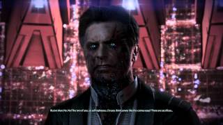 Mass Effect 3 The Illusive Man Confrontation Paragon [upl. by Gay]