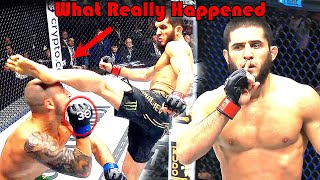 KNOCKOUT What Really Happened Islam Makhachev vs Alexander Volkanovski 2 [upl. by Ric]