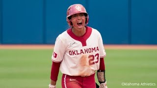 Oklahoma Softball Wins Three Consecutive WCWS Championships [upl. by Linzer482]