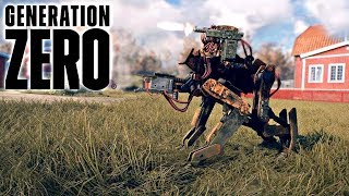 Generation Zero Gameplay German PS4 03 Der Bunker Ende der Menschheit  Deutsch  Key Teyro [upl. by Kimberli]