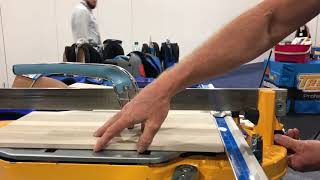 How To TIG36 Tile Cutter Bar Adjustment [upl. by Grizelda685]