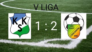 KKS KALISZ II  LKS PIAST CZEKANÓW 12 BRAMKI V LIGA [upl. by Nya792]