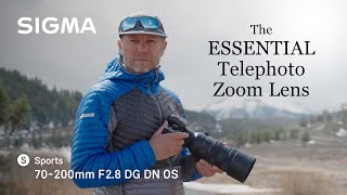 The ESSENTIAL Telephoto Zoom Lens SIGMA 70200mm F28 DG DN OS  Sports with Liam Doran [upl. by Candace]