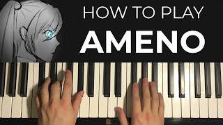 Dorime Ameno Piano Tutorial Lesson [upl. by Atiuqihs688]