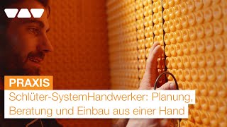 SchlüterSystemHandwerker Planung Beratung und Einbau aus einer Hand Langversion [upl. by Atinwahs]