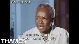 Zimbabwe  The Rhodesian Crisis  Julius Nyerere  Tanzania  This Week  1976 [upl. by Ardiekal]