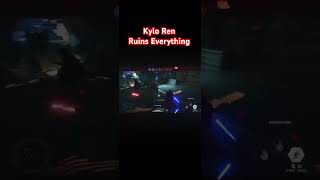 Kylo Ren ruins everything starwars battlefront2 gaming funnyclips duels [upl. by Bathsheb822]