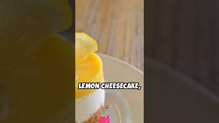 The perfect lemon cheesecake recipe😋 uselessinfo funfacts [upl. by Grunenwald]