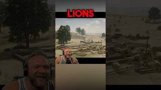 Lion Invasion At Beecher’s Hope in RDR2 gaming pcgaming rdr2 reddeadredemtion2 [upl. by Aryamoy]