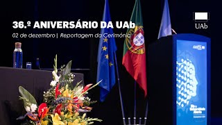 36º Aniversário da UAb  Reportagem [upl. by Pru]