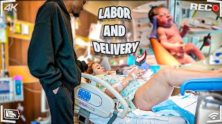 LABOR AND DELIVERY VLOG RAW amp REAL 39WEEK INDUCED [upl. by Robinett]