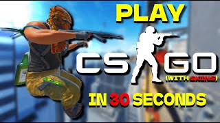 How to Play CSGO Online in 2024  with Skins [upl. by Payton]