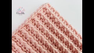 🇺🇸 CROCHET Alpines Stitch  BEGINNER [upl. by Negyam]